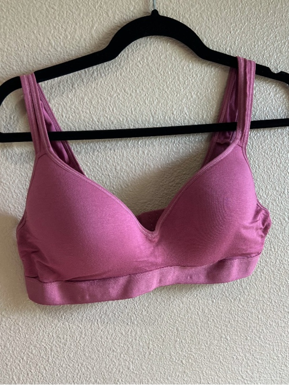 FITWELL Everyday Wireless Soft-Cup Bra in Dusty‎ Rose size 38C